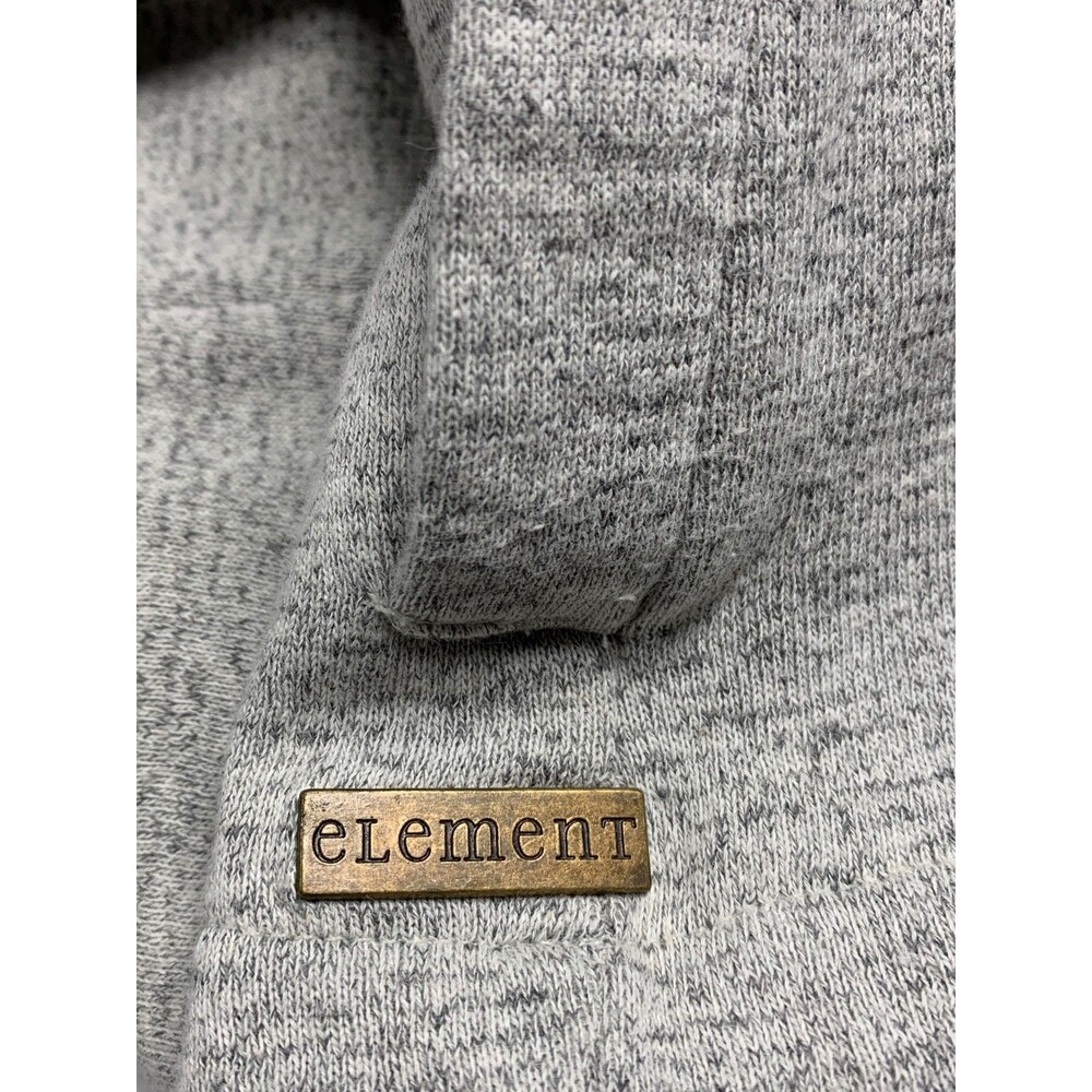 Element Sweatshirt Pea Coat Double Breasted Womens XL Gray Streetwear Skater - Picture 8 of 9